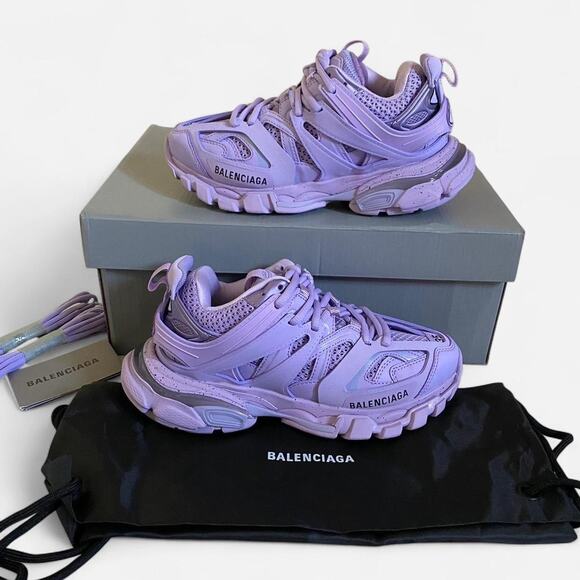 Balenciaga Track Trainer Purple (Women's) sneakers - size 5W US / 35 EU - Picture 2 of 8